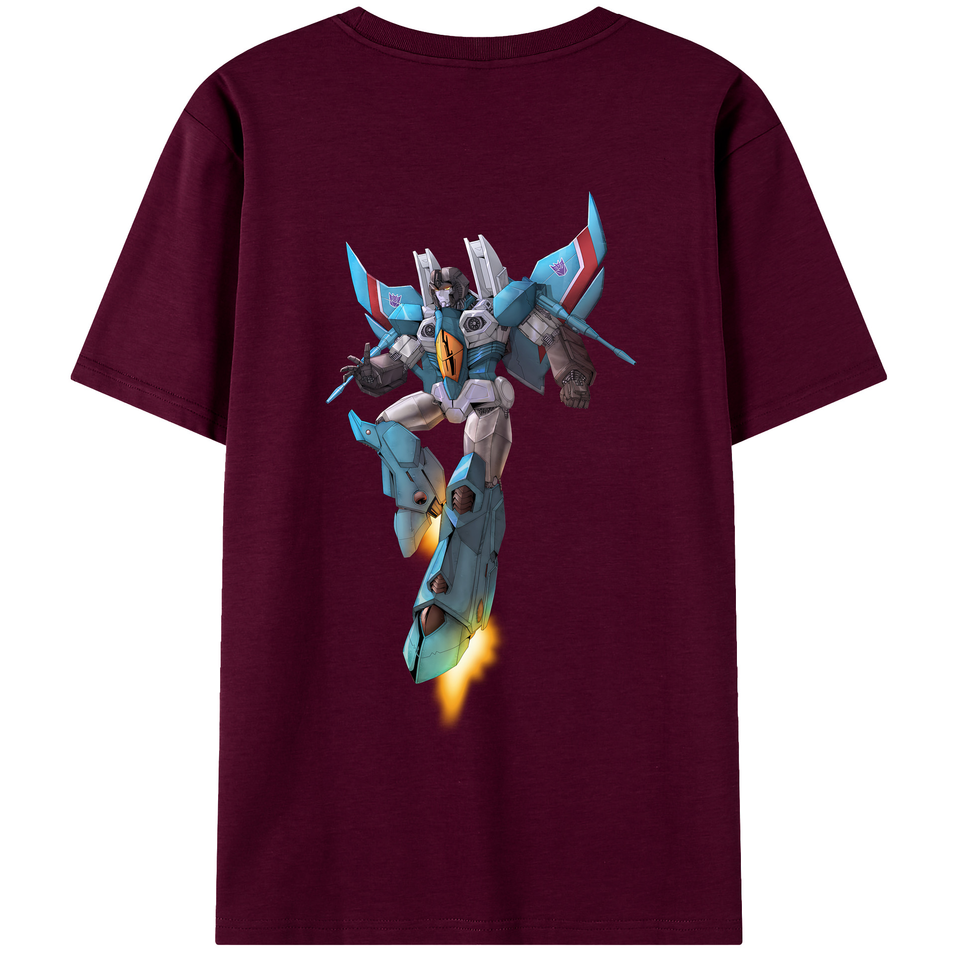 （画像用） Transformers トランスフォーマー レディース半袖Tシャツ(バックプリント)